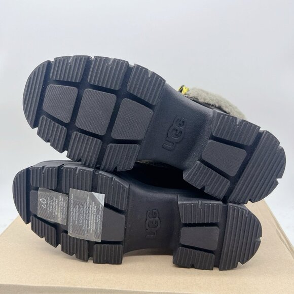 Ugg Ashton Addie Slate Platform Waterproof Combat Boots Women's US 5.5 NEW - Picture 11 of 14